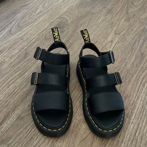 Dr Martens platform sandals